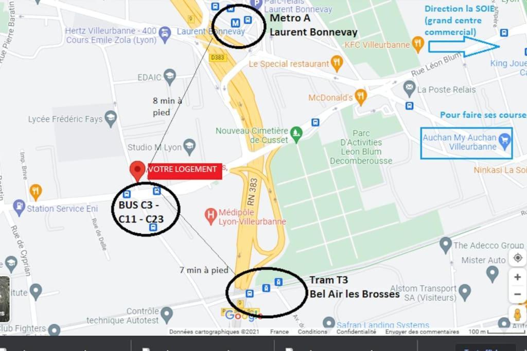 Appartement Neuf Pour 6, Parking Et Box, Au Calme فيليوربان المظهر الخارجي الصورة